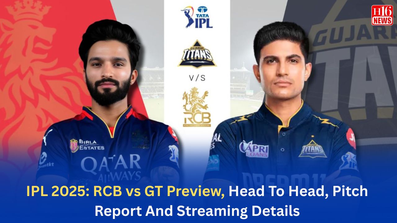 IPL 2025: RCB vs GT Preview, Head To Head, Pitch Report And Streaming Details
